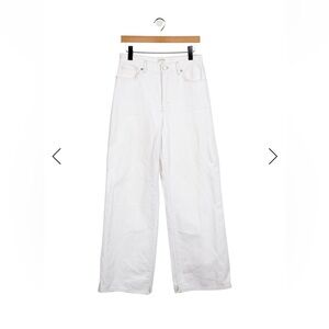 La Ligne Women's Flare White Jeans